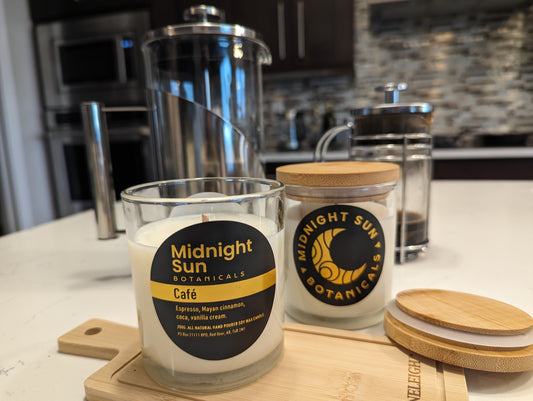 Cafe All Natural Hand Poured Soy Candle